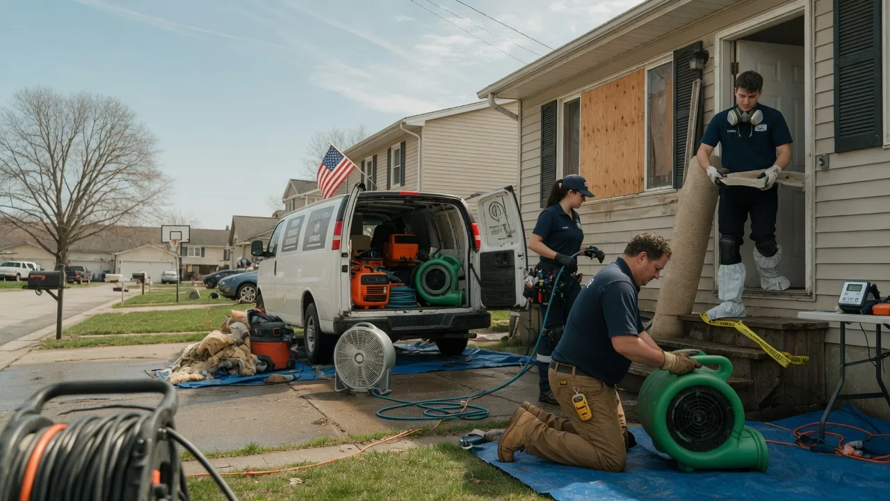 Water Damage Restoration in Wilson, OK near me